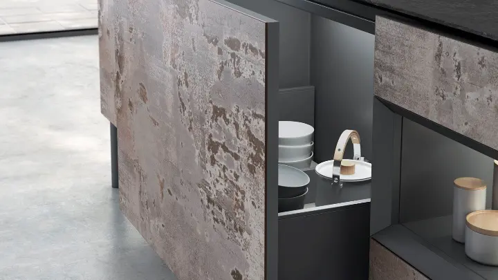 Sintered Stone Dekton Cabinet Door