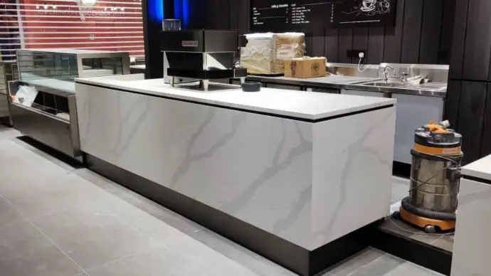 quartz stone counter top